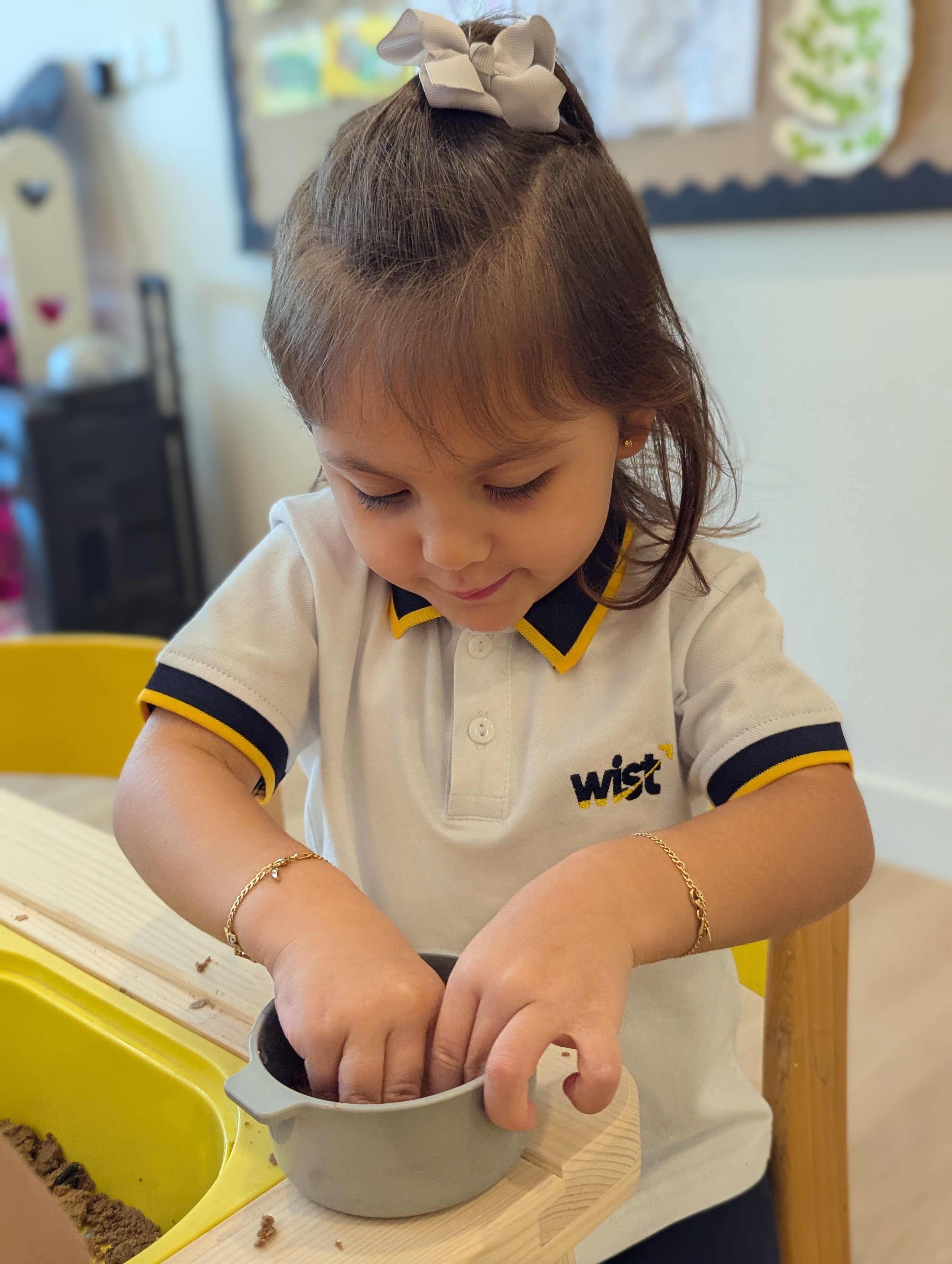 Toddler painting activity