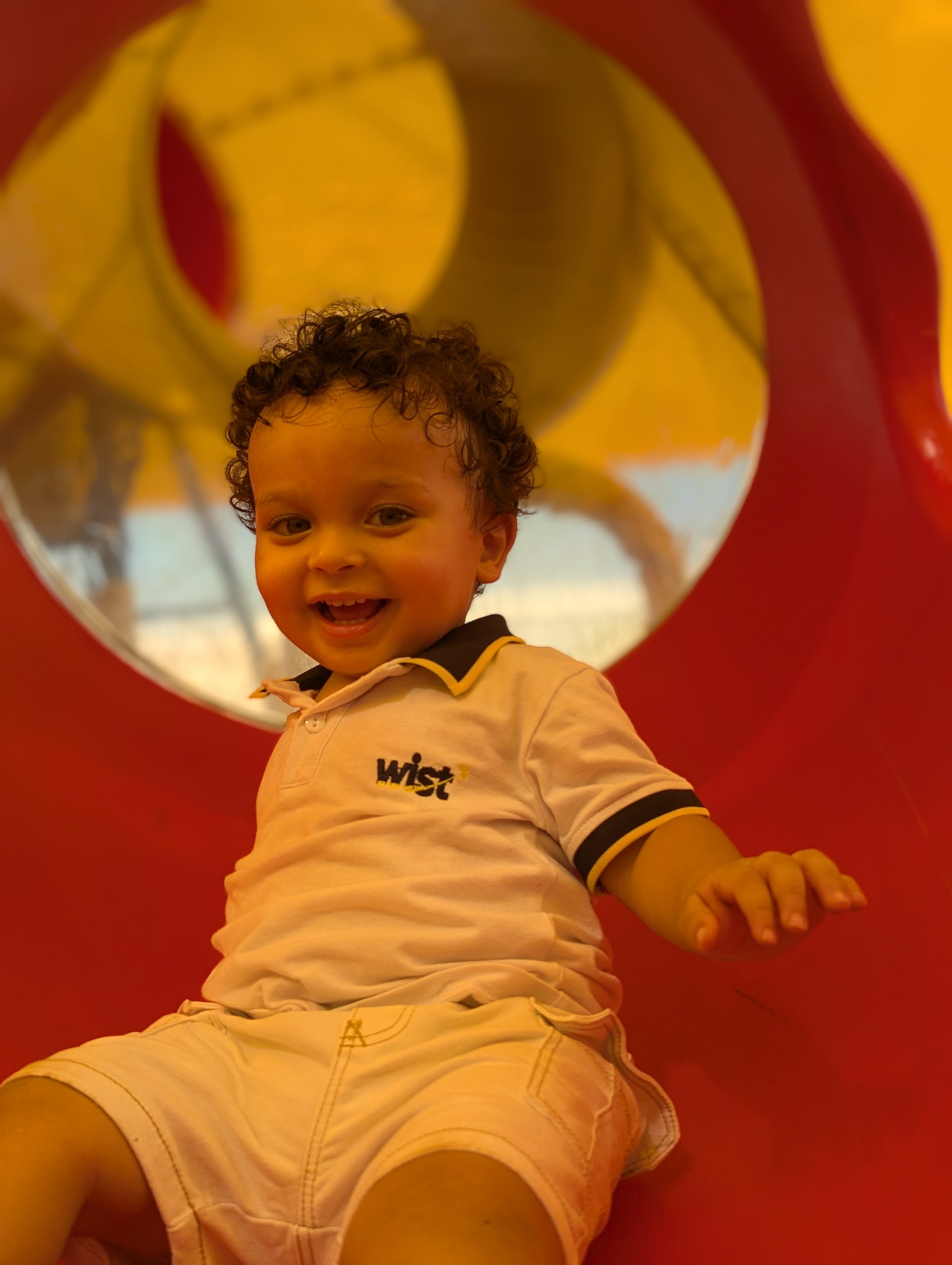 Smiling during activities